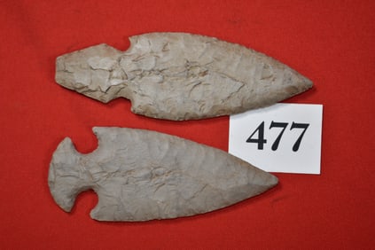 2 Large Spears – with inclusion