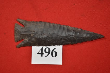 Large Wide Base Corner Notch Spear