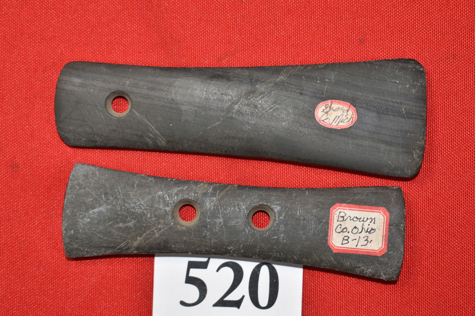 Onondaga & Michigan Slate Pendants: Onondaga & Michigan Slate Pendants – 4 7/8” and 4 ½”