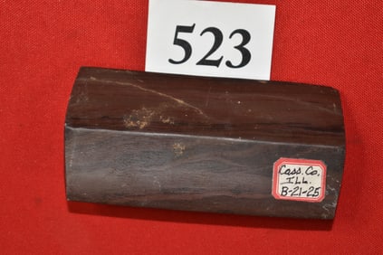Brown Slate Bannerstone Cass. Co. Ky. Cradle
