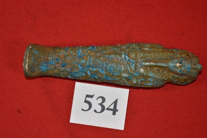 Beautiful Blue Glaze Ushabti