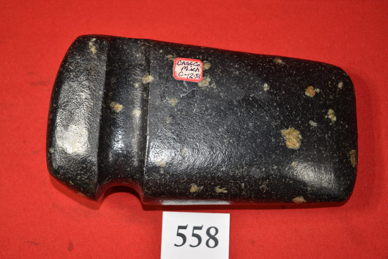 ¾ Porphyry Axe – Cass. Co. Mich.: ¾ Porphyry Axe – Cass. Co. Mich. – 9”