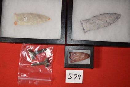 Group of Assorted Flint – Drift Newman Point – Large Blades