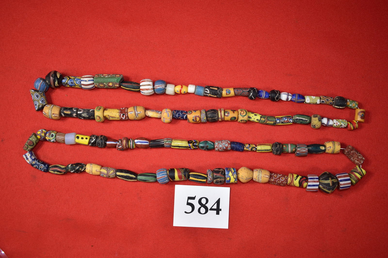 Assorted Strand of Trade Beads: Assorted Strand of Trade Beads – very nice – every type