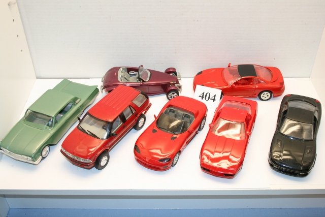 Box of 7 dealer promotion models: Box of 7 dealer promotion models: 60 Ford, 95 Blazer,92 Viper, last ZR1 Corvette, 91 Stealth, Prowler, 91 Stealth.