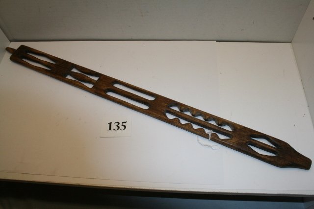 Ash Mystery Stem for Pipe: 23 ¾” Ash Mystery Stem for Pipe – Nice – Old Stem – Ex. Van Slooten Coll.