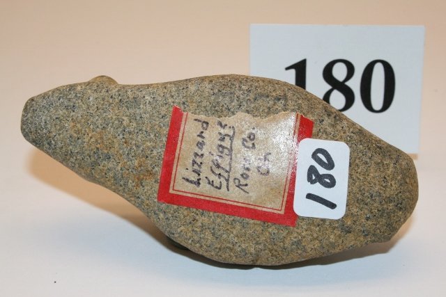 4” Hardstone Lizard Effigy - 2