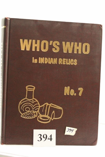 Book – “Who’s Who in Indian Relics #7