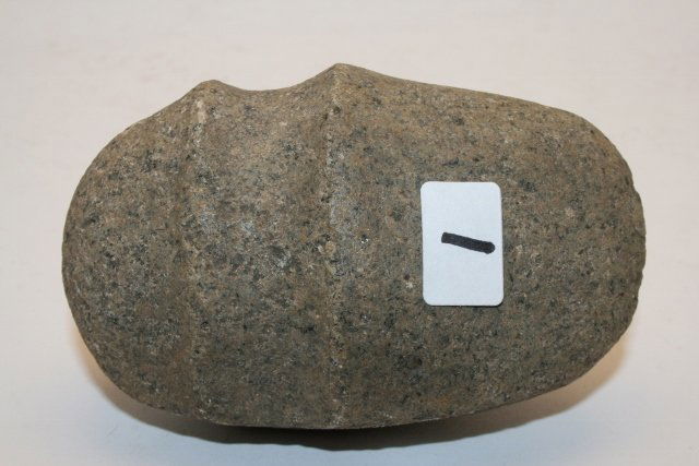 ¾ Groove Granite Axe: 3 ¾” Nice ¾ Groove Granite Axe – Indiana