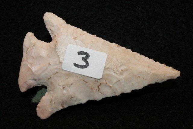 Burlington Chert Hardin Point: 2 7/8” Burlington Chert Hardin Point – Ill.