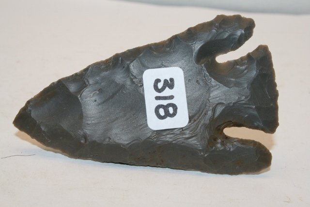 Kentucky Lost Lake Point: 3 ¼” x 2” Kentucky Lost Lake Point – Christian Co. Kentucky – Laser Insight C.O.A., Hornstone