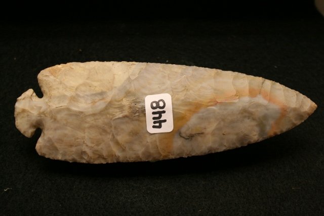 5 7/8” x 2” Dovetail Point: 5 7/8” x 2” Dovetail Point – Mercer Co. Ohio – Ex. Townsend –Dilley Coll.