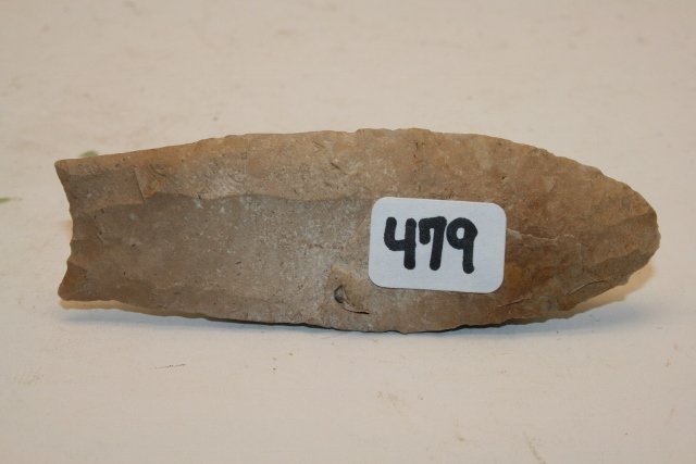 Carter Cave Clovis Point: 3 ¼” Carter Cave Clovis Point – Ex. Randy Johnson, Pict. Chappa Book, Ky.