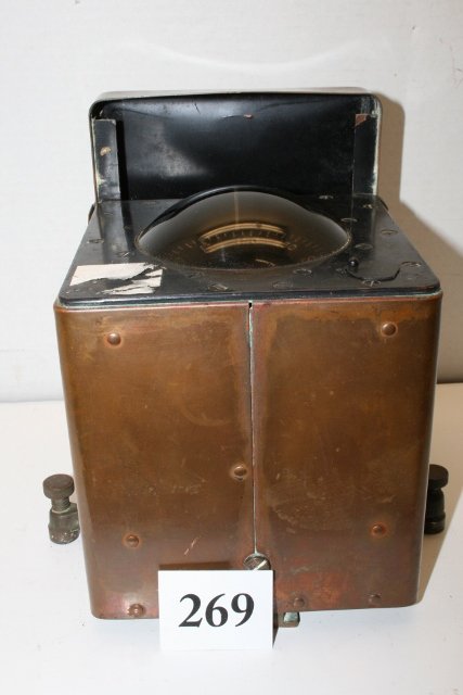 Compass: Compass has brass housing