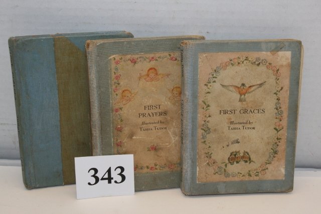 3 Books – by Tasha Tudor: 3 Books – by Tasha Tudor – First Graces & (2) First Prayers