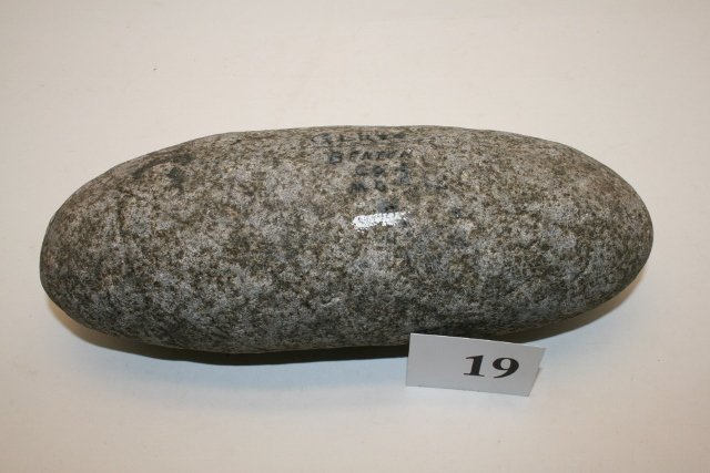 10” Hardstone Roller Pestle: 10” Hardstone Roller Pestle – Benton Co. Mo.