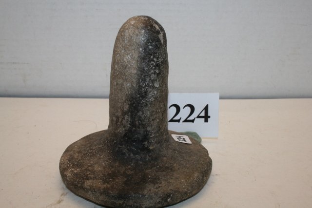 4” x 4 ½” Pottery Trowel: 4” x 4 ½” Pottery Trowel, shell tempered – old tag reads #21 Kentucky Mound Builders