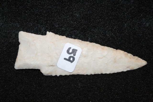 Burlington Chert Hardin Point: 3 ¾” Burlington Chert Hardin Point Rausch Coll.