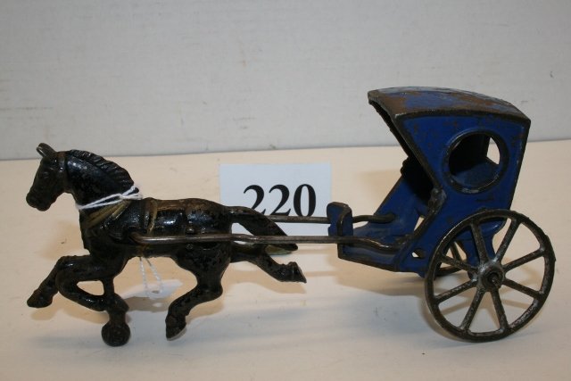Hubley Hansom Cab: Hubley Hansom Cab – no driver – 75% paint