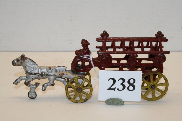Kenton Single Horse Ladder Wagon: Kenton Single Horse Ladder Wagon – 75% paint