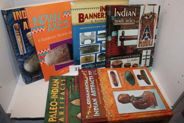 6 Lar Hothem Indian Identification: 6 Lar Hothem Indian Identification and Value Guides – new condition
