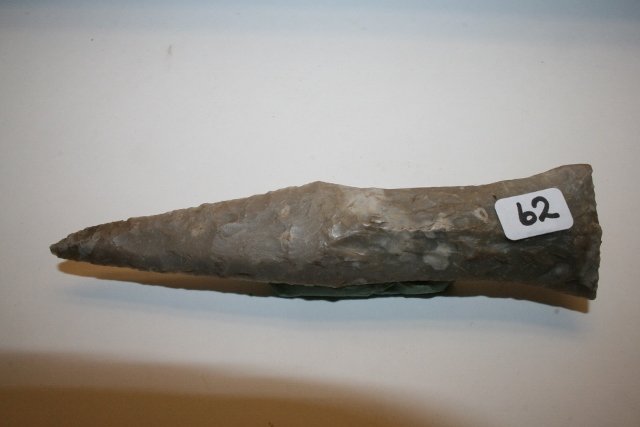 6 1/8” Flint Dagger: 6 1/8” Flint Dagger marked Viborg, Denmark – small ding to tip from the Tim Ponstingle Coll.