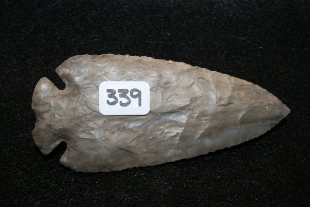 4” Notch Base Dovetail Point: 4” Notch Base Dovetail Point – Ohio from the Kurt Rausch Coll.