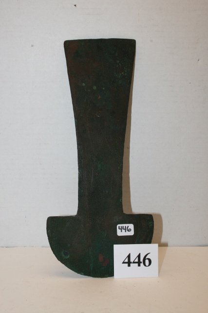 11” x 4 7/8” Ceremonial Knife: 11” x 4 7/8” Ceremonial Knife, Inca, Peru from the Oppenheim – Cranfill Coll.