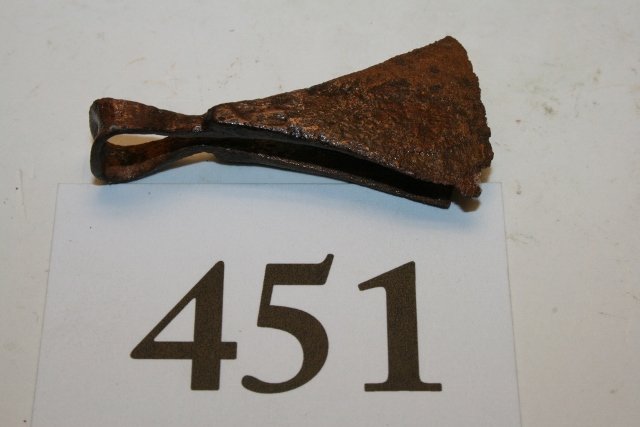 1 ¾” Copper Surgical Tweezers: 1 ¾” Copper Surgical Tweezers, Inca, Peru from the Oppenheim – Cranfill Coll.