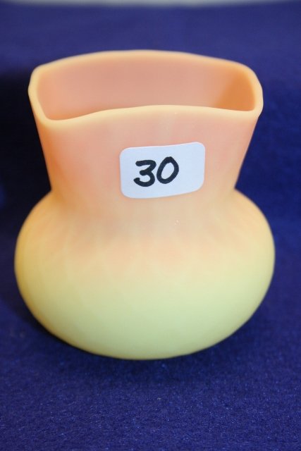 Webb Quilted Burmese Toothpick Holder: Webb Quilted Burmese 4 sided Toothpick Holder