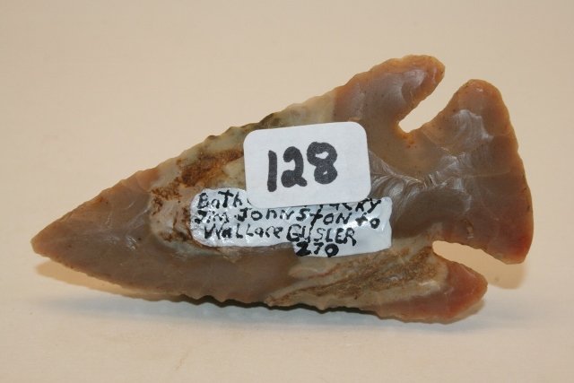 Carter Cave Chert Lost Lake Point: 3 1/16” Carter Cave Chert Lost Lake Point – Bath Co. Kentucky Wallace Gusler Coll.