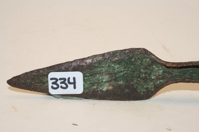 5 5/8” Socketed Spear: 5 5/8” Socketed Spear Ted Fowles, Green Bay Wisc. Coll.