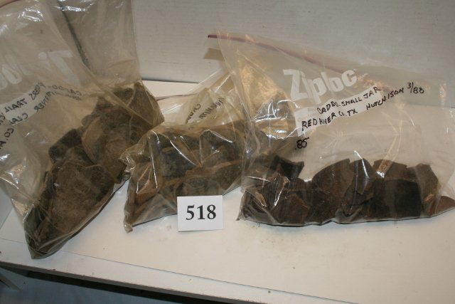 4 Boxes of Pottery Chards: 4 Boxes of Pottery Chards