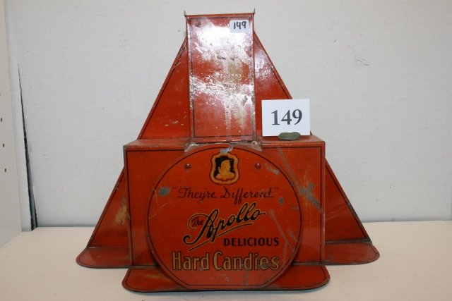 Apollo Hard Candy Display Stand: Apollo Hard Candy Display Stand – 12 ½” x 11” x 6” – good condition