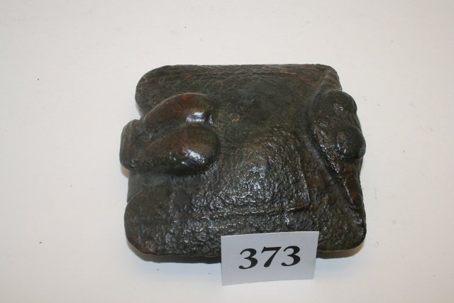 Mayan/Olmec Thunderbird or Bat Effigy: 5 ½” x 5 3/8” Mayan/Olmec Thunderbird or Bat Effigy