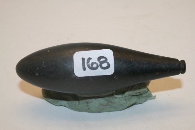 Hematite Groove Top Plummet: 3 3/8” Highly Polished Hematite Groove Top Plummet – nice – no provenance