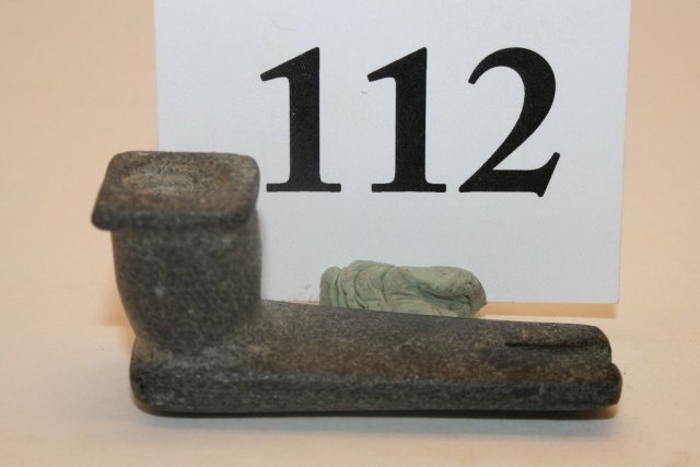 Steatite Miniature Monitor Style Pipe: 2” Steatite Miniature Monitor Style Pipe, Bartow, Georgia