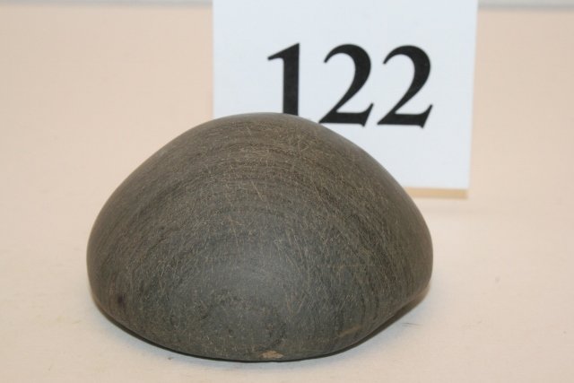 Green Banded Slate Cone: 2 3/8” Green Banded Slate Cone, Lake Co. Ohio – Ex. John Kohr Coll., Jackson C.O.A.