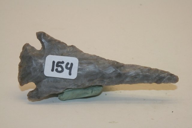 3 ¾” Lost Lake Point or Drill: 3 ¾” Lost Lake Point or Drill, Coshocton Chert, Ross Co. Ohio – Ex. Stan Copeland