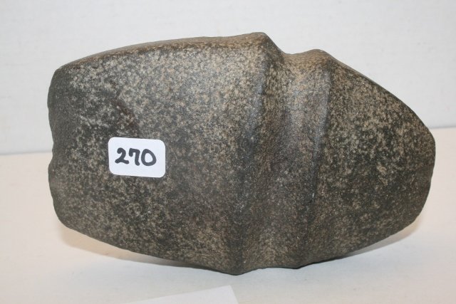 Groove Keokuk Axe: 5 3/8” ¾ Groove Keokuk Axe, Mo. Hero Craft Coll. –old chip to bit