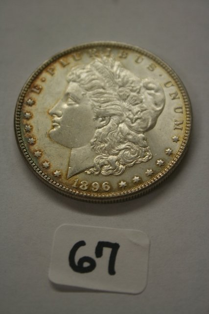 1896 Morgan Silver Dollar (1 of 2)