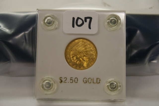 1911- US 2 1/2 Dollar Quarter Eagle Gold (1 of 5)