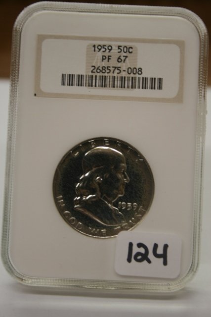 1959 US Half Dollar (1 of 2)