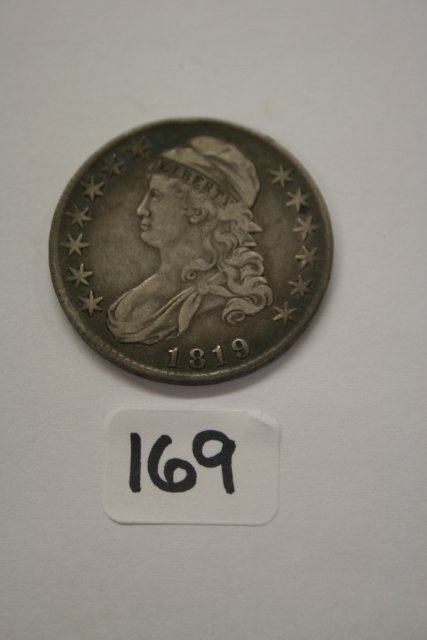 1819 Capped Bust Half Dollar (1 of 2)