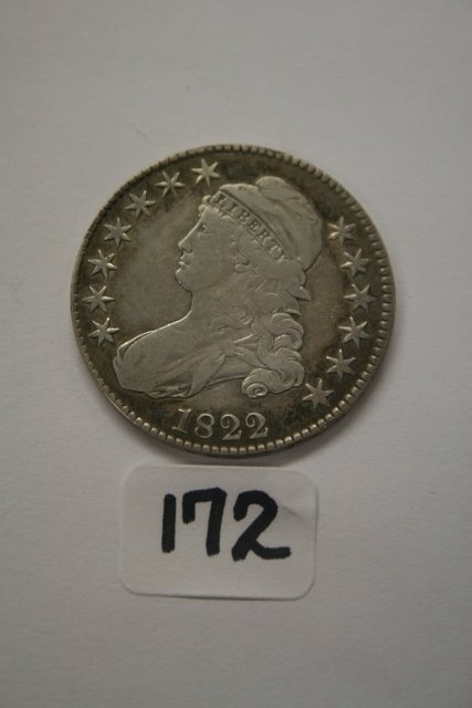 1822 Capped Bust Half Dollar (1 of 2)