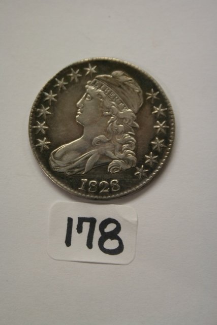 1828 Capped Bust Half Dollar (1 of 2)