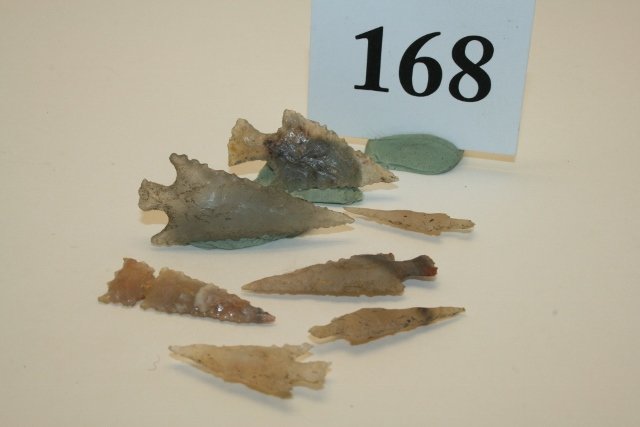 Seven Points of Semi Translucent Chalcedony (1 of 1)