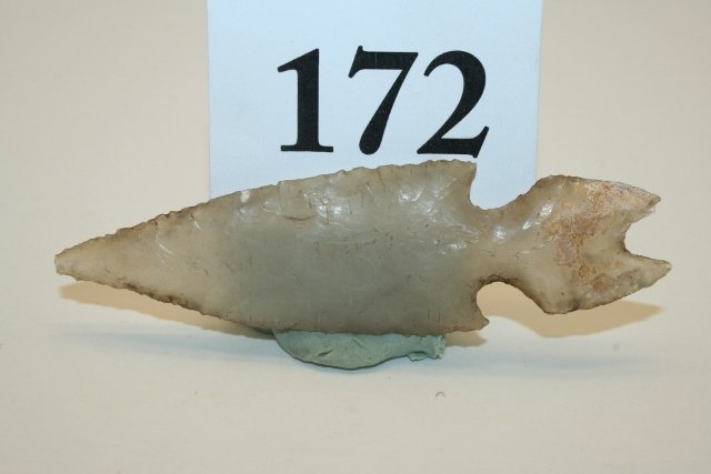 Translucent Chalcedony Side Notch Point (1 of 1)