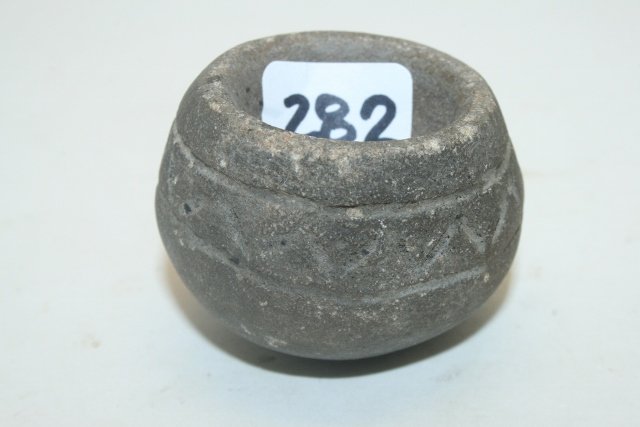 Miniature Carved Stone bowl (1 of 1)