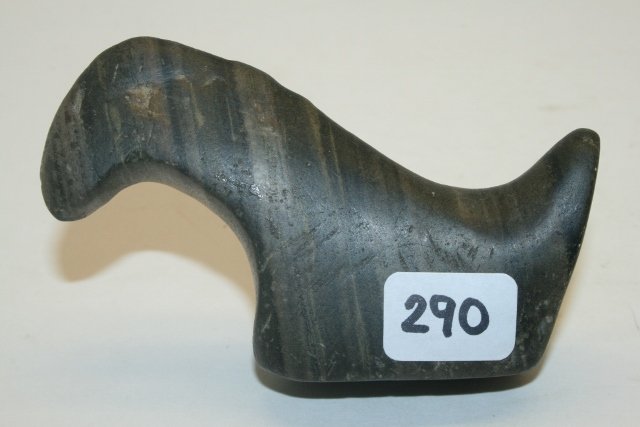 Banded Slate Birdstone (1 of 2)